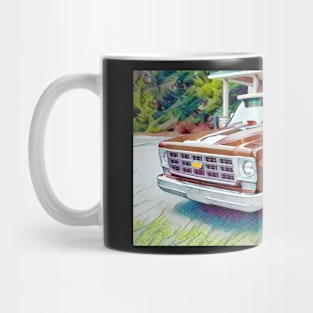 Classic 1977 Chevy C10 Pick Up Truck Mug